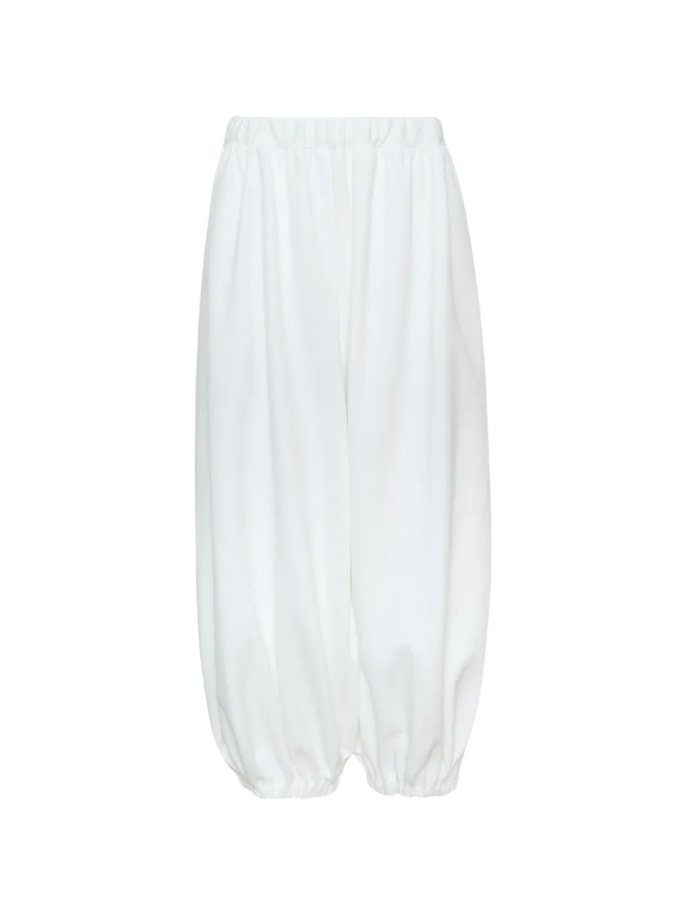 Comme Des Garçons Girl elasticated-cuff trousers - Bianco