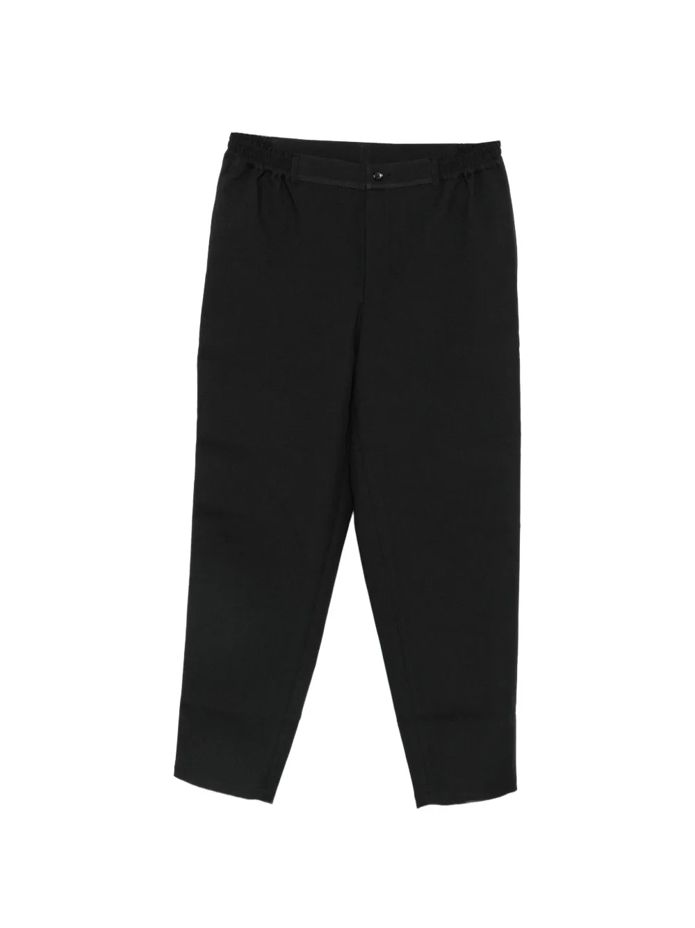 Comme Des Garçons Shirt elasticated-waistband trousers - Black
