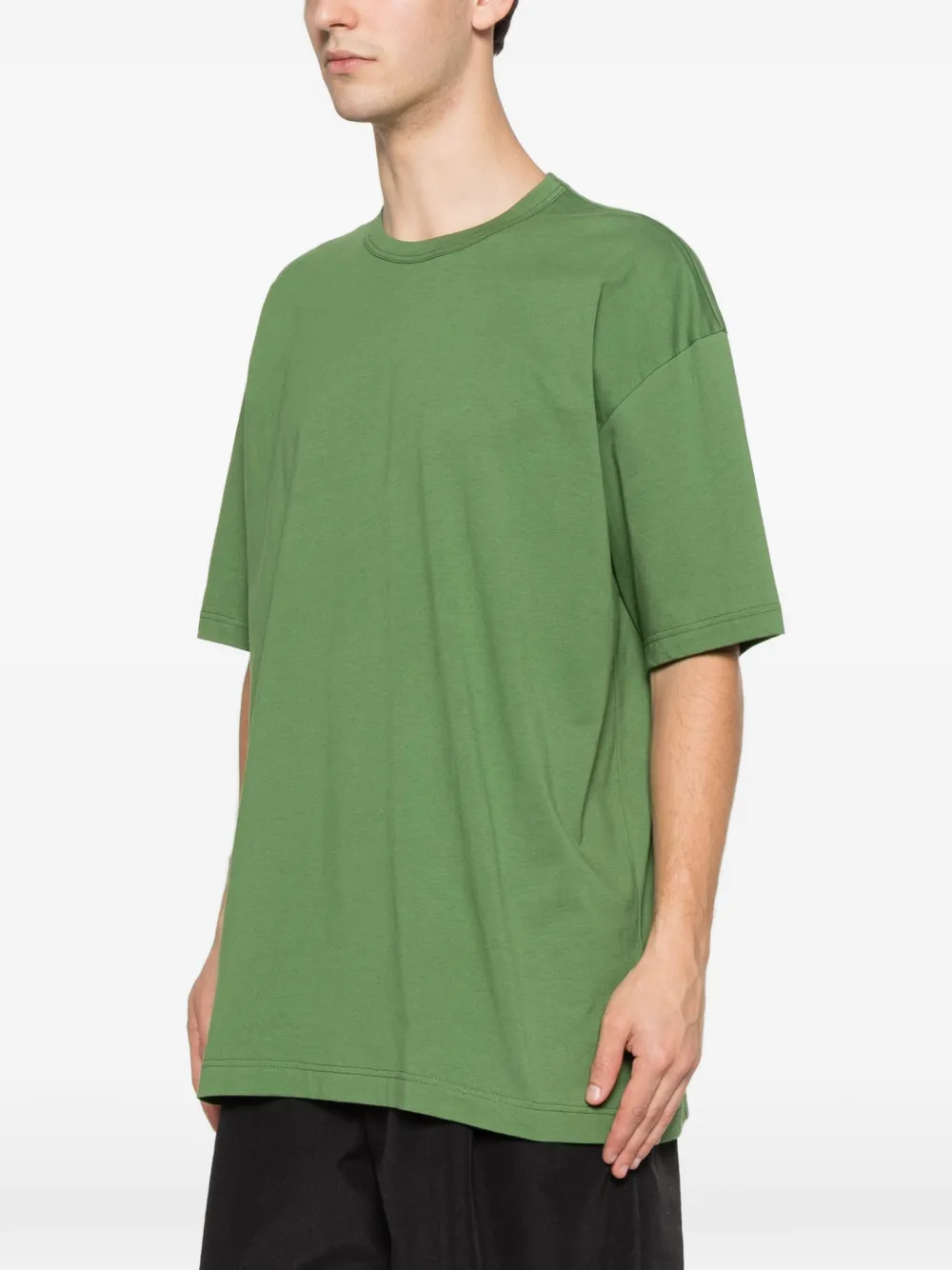 Comme Des Garçons Shirt T-shirt met logoprint Groen