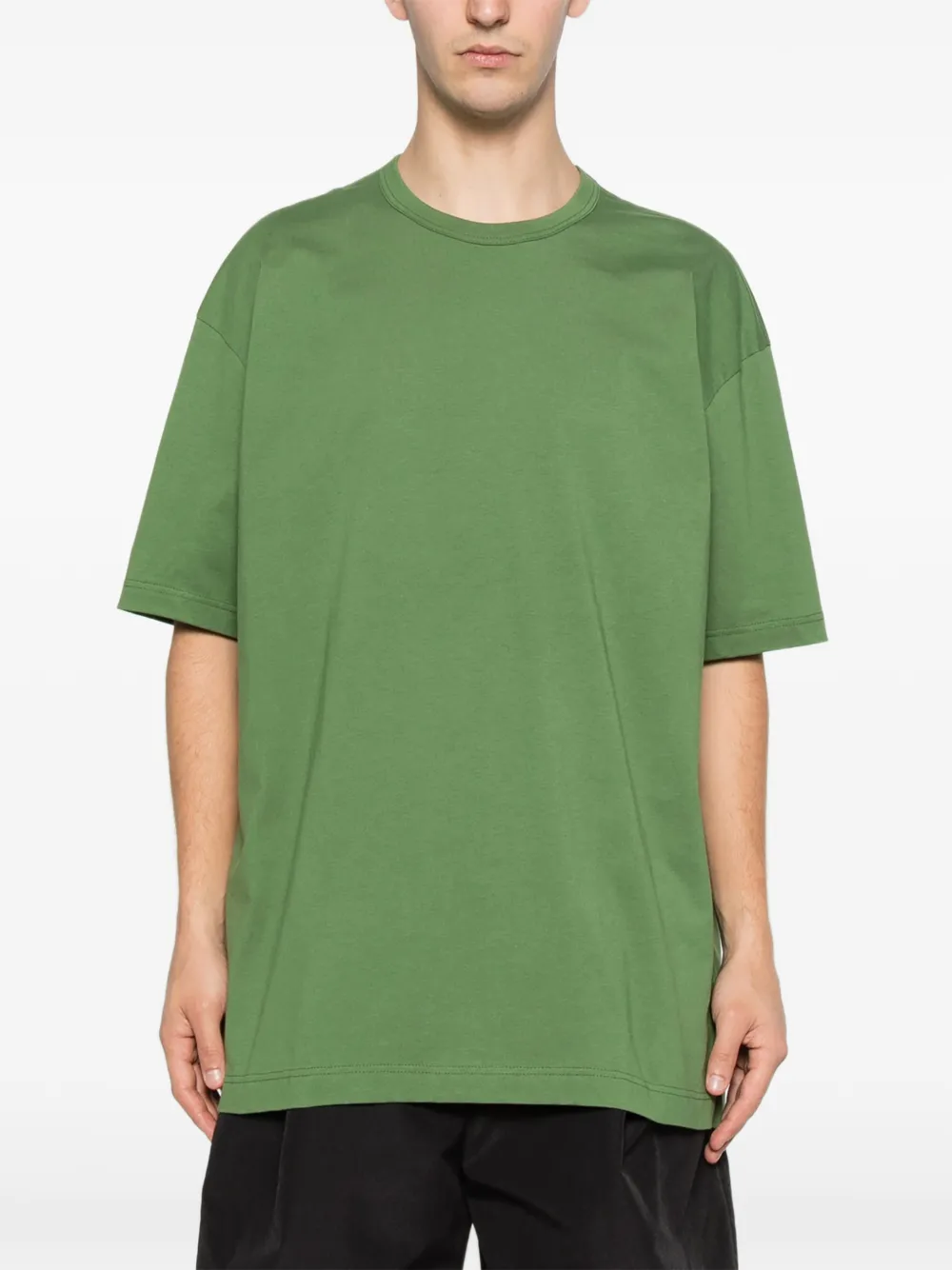 Comme Des Garçons Shirt T-shirt met logoprint Groen