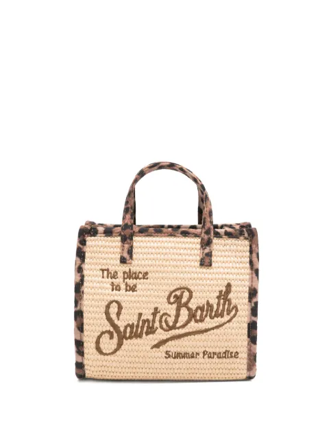 MC2 Saint Barth Tasche mit Leoparden-Print