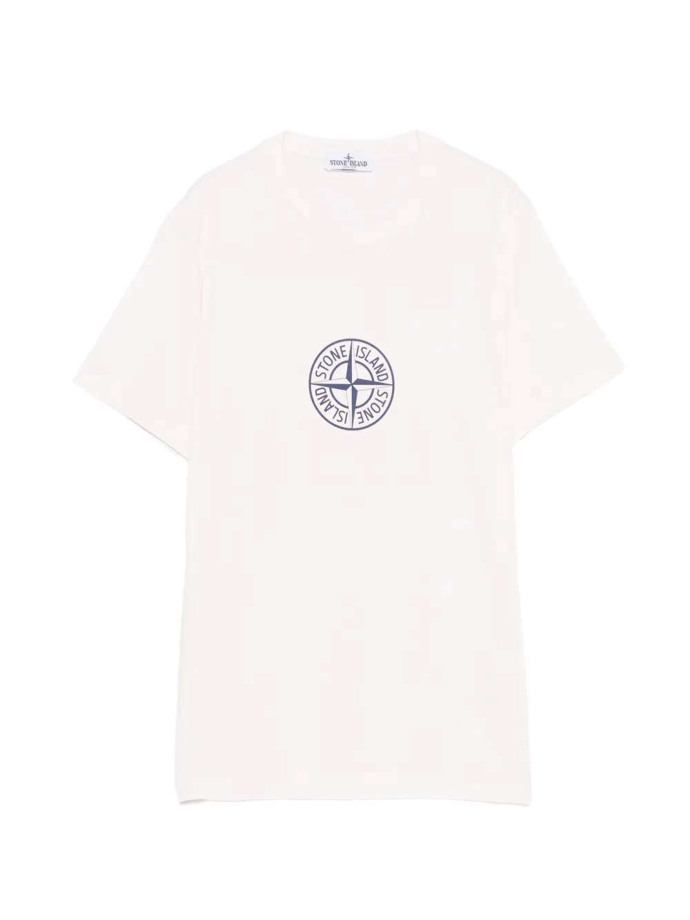 Stone Island Junior logo-print T-shirt - Rosa