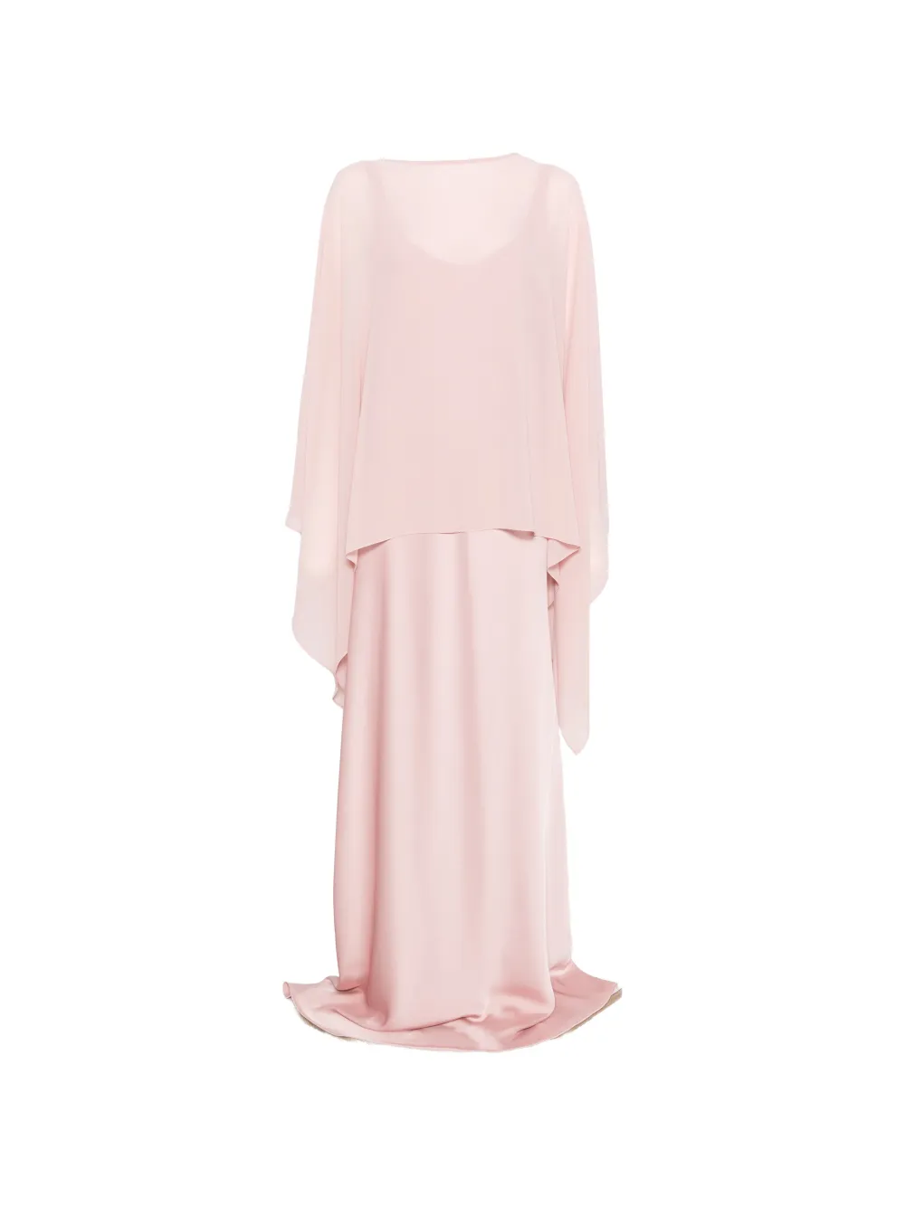 Traverso satin-finish maxi dress