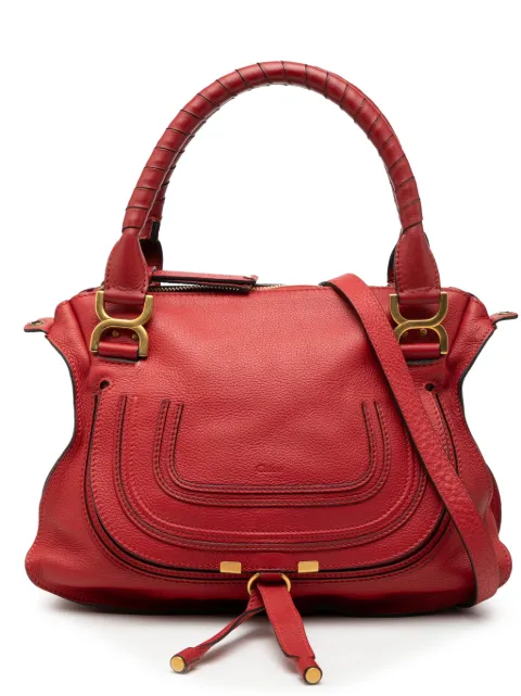 Chloé Pre-Owned bolsa satchel Marcie mediana de piel 2012