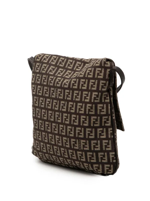 Fendi Pre-Owned 2000-2010 ズッキーノ キャンバス ショルダーバッグ 