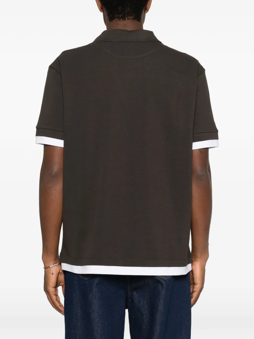 7 For All Mankind Overhemd met gelaagd-effect Bruin
