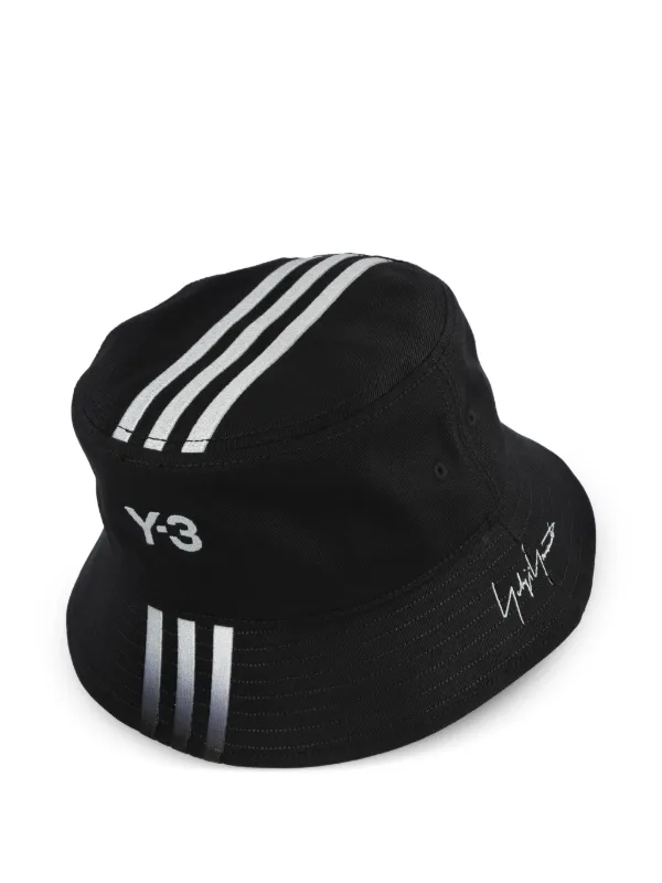 Mercedes-AMG Y-3 バケットハット ブラック Y-3 x Mercedes バケットハット | ブラック | FARFETCH JP