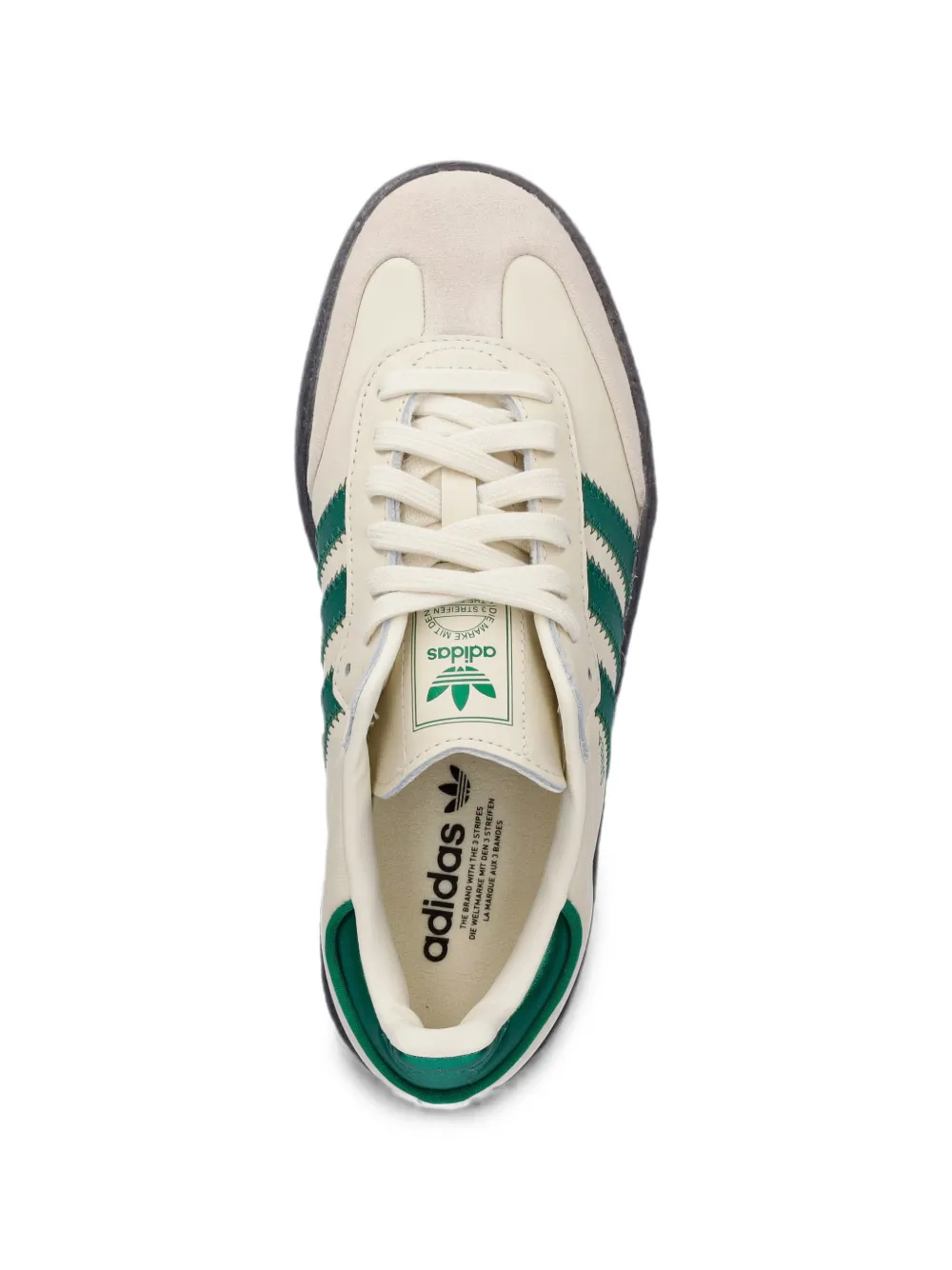adidas Samba panelled sneakers Beige