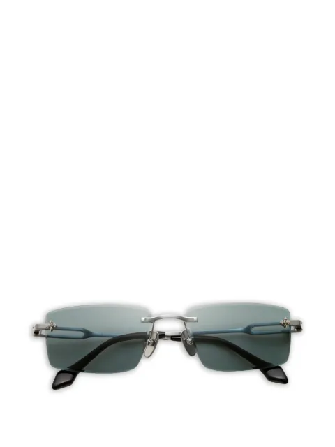 Dyrka rimless rectangle sunglasses