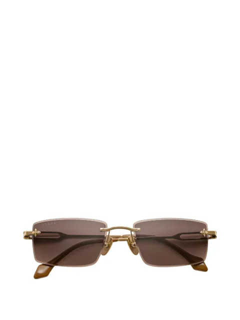 Dyrka square rimless sunglasses