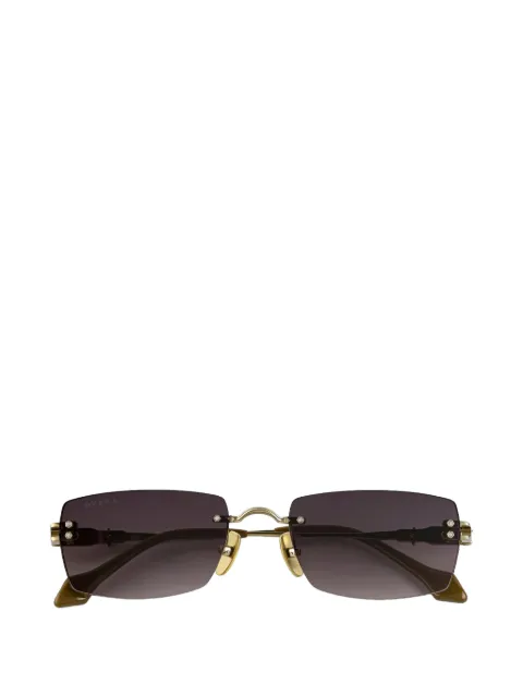 Dyrka rimless rectangle sunglasses