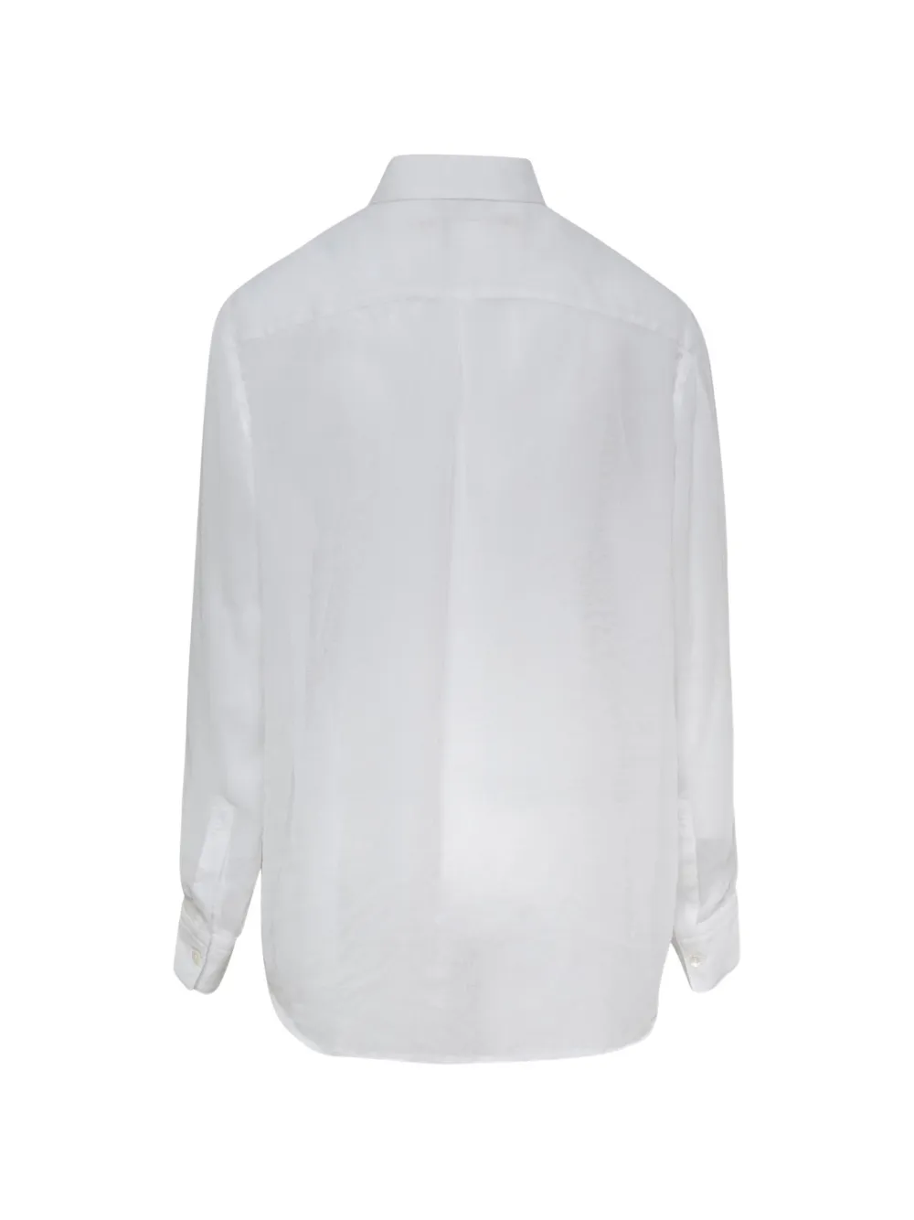 Comme Des Garçons Blouse met ruches Wit