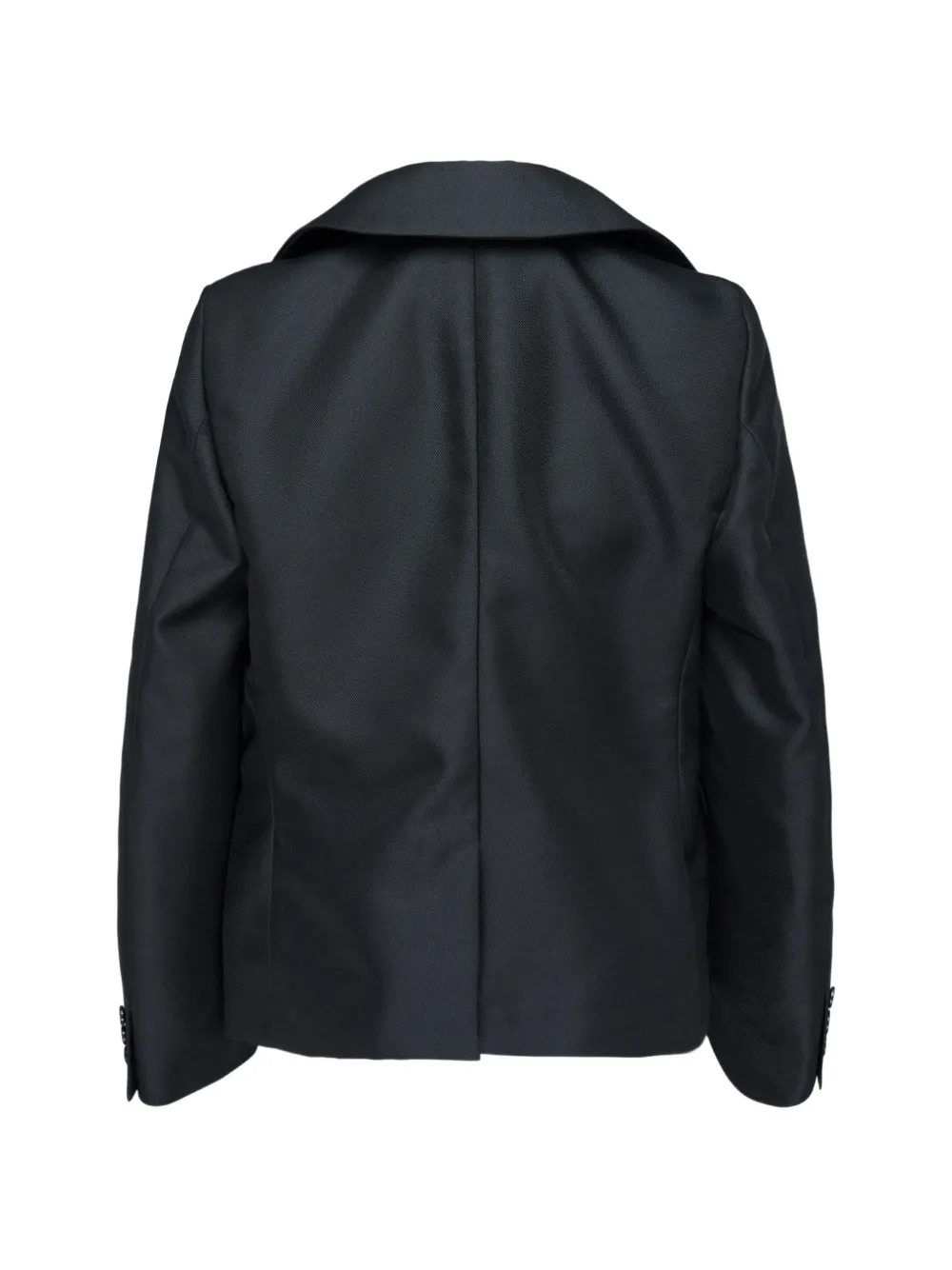 Comme Des Garçons Comme Des Garçons Blazer met enkele rij knopen Zwart