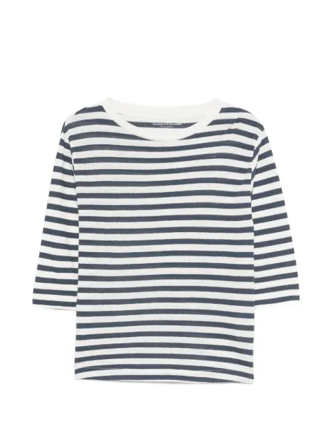 Majestic Filatures playera con motivo de rayas