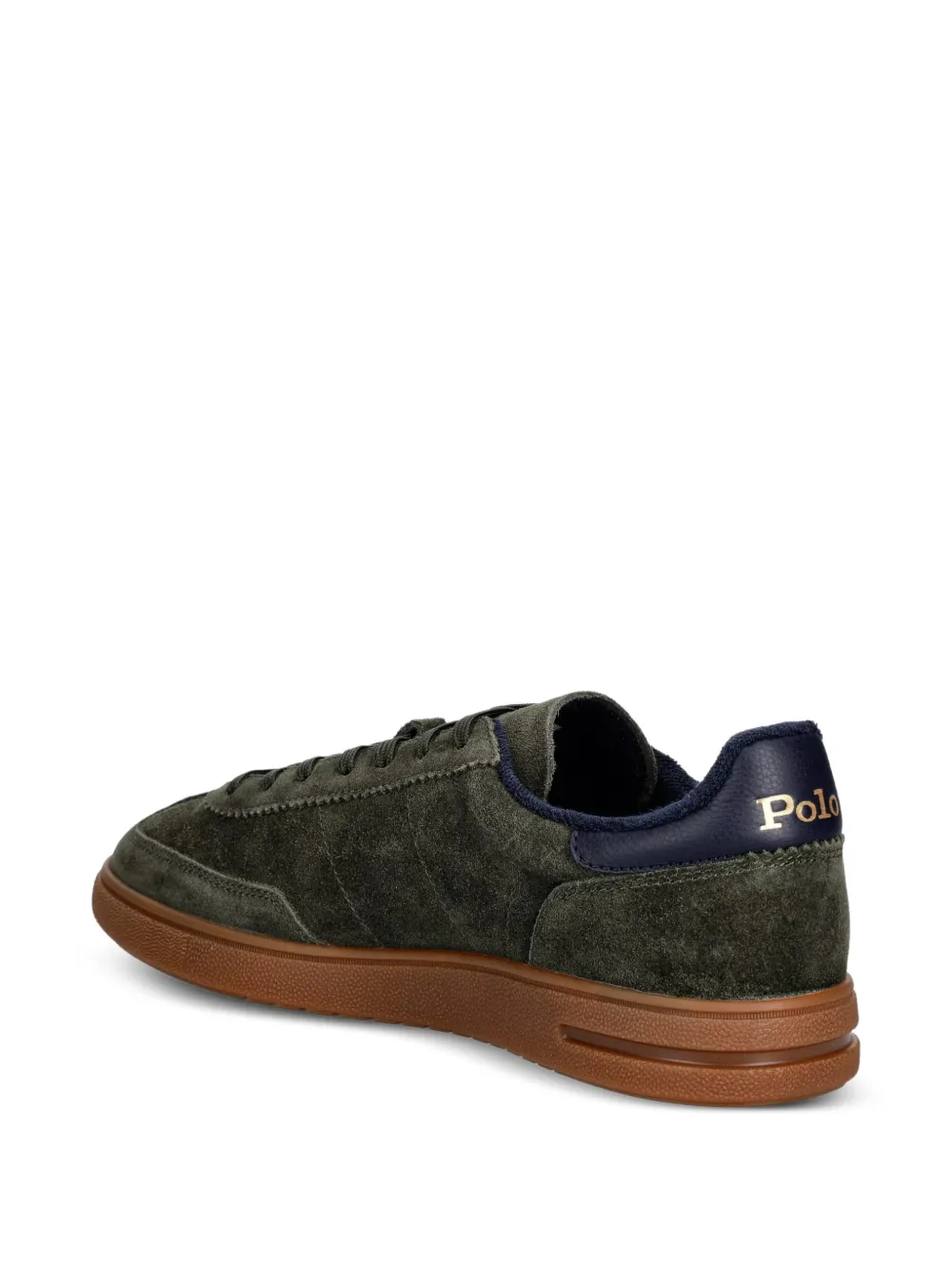 Polo Ralph Lauren Polo Pony suede sneakers Groen