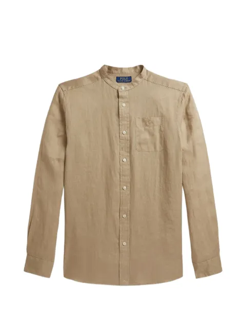POLO RALPH LAUREN KIDS linen shirt