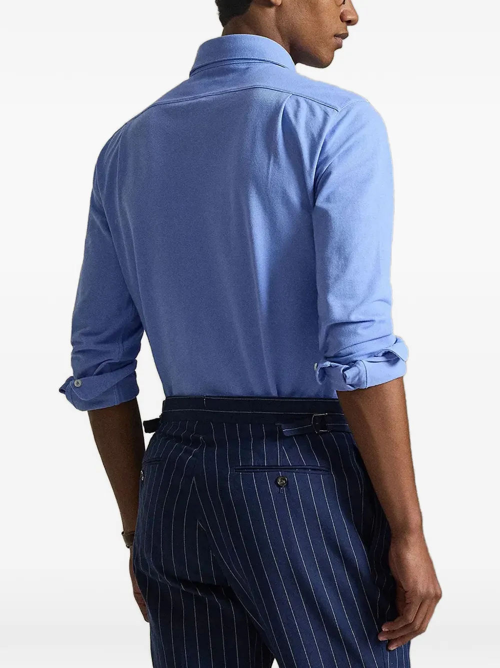 Polo Ralph Lauren Overhemd met geborduurd logo Blauw