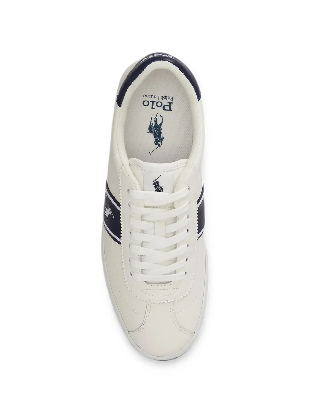 Polo Ralph Lauren Polo Pony side-stripe sneakers Beige