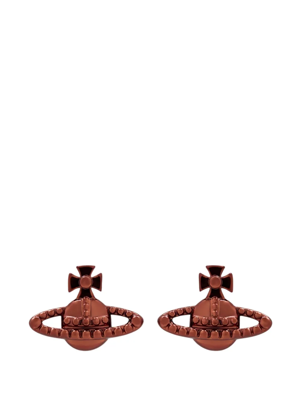 Vivienne Westwood Farah earrings - Marrone