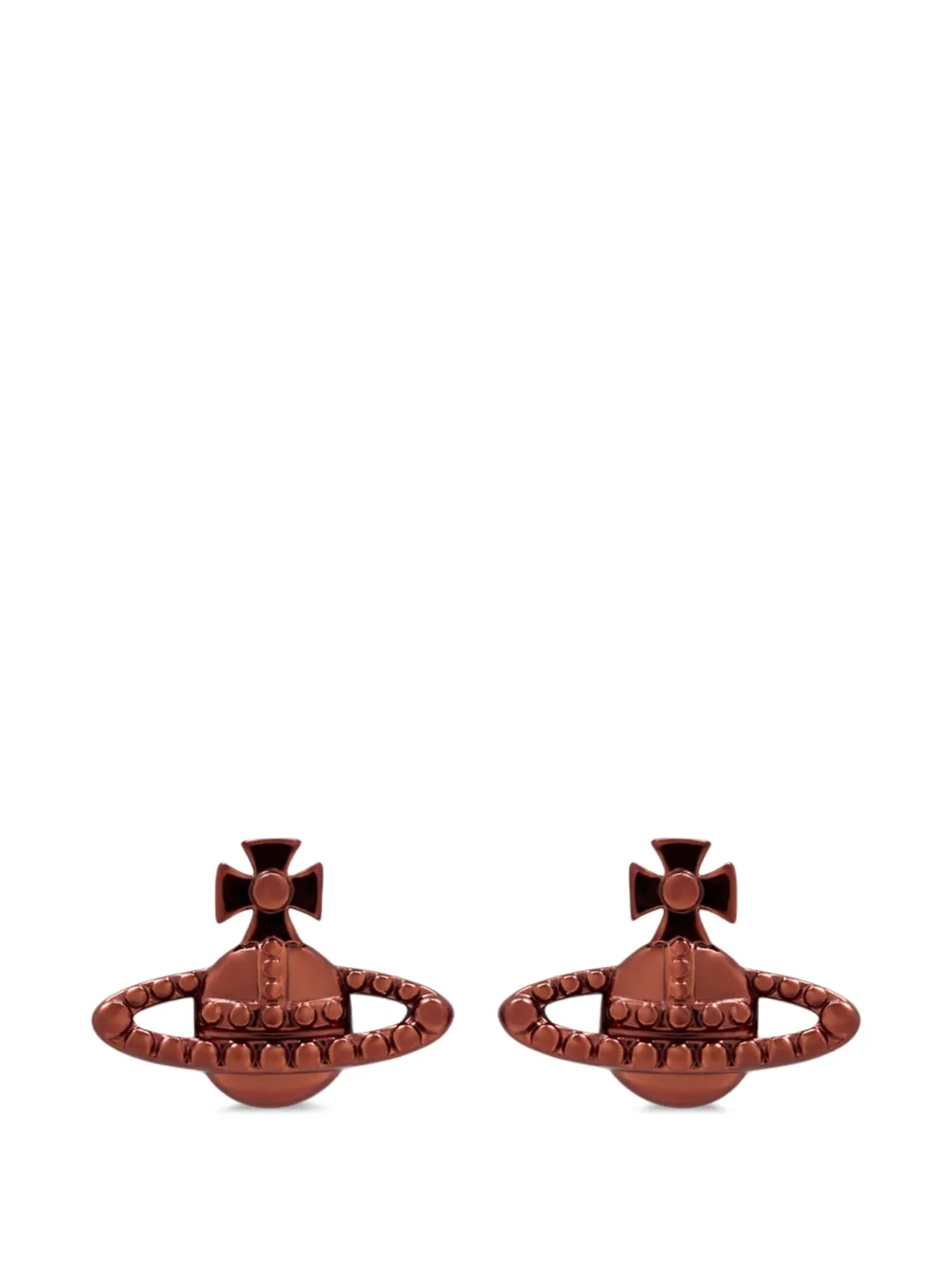 Vivienne Westwood Farah earrings - Marrone