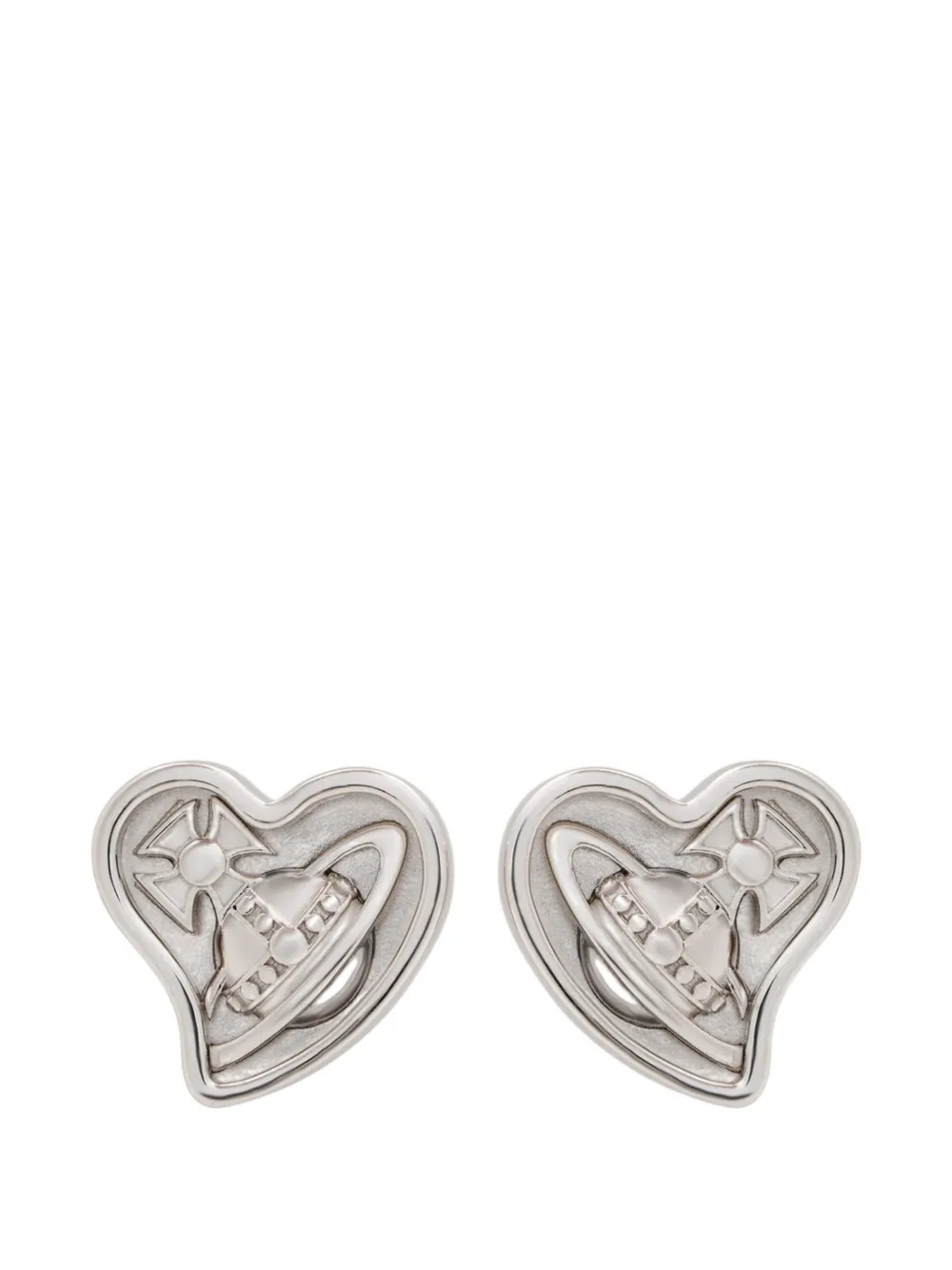 Vivienne Westwood Faye Earrings In Metallic