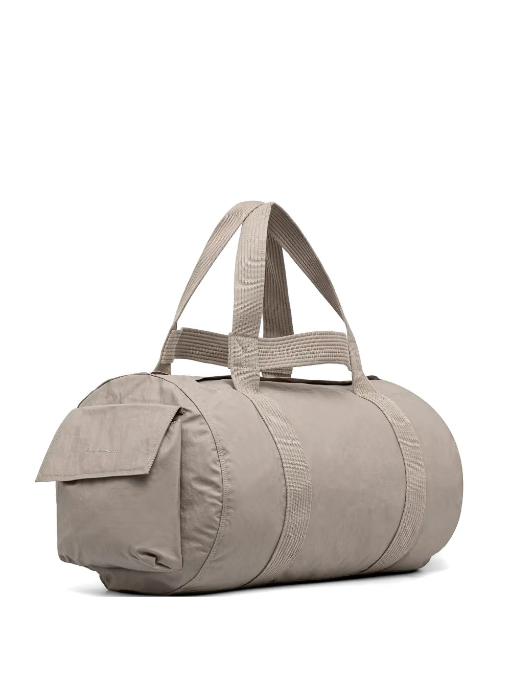 Y-3 logo-print holdall bag - Toni neutri
