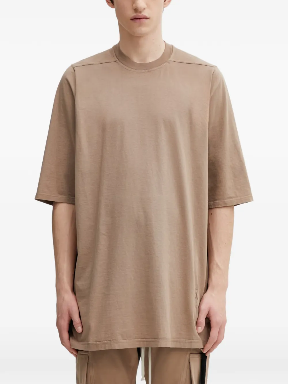 Rick Owens DRKSHDW Jumbo SS oversized T-shirt - Braun
