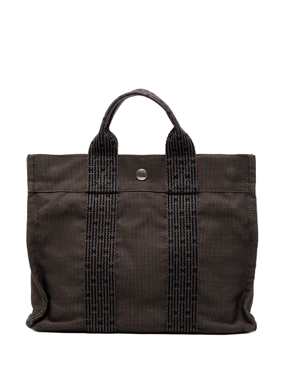 Hermès Pre-Owned 20th Century Canvas Herline PM tote bag - Grigio