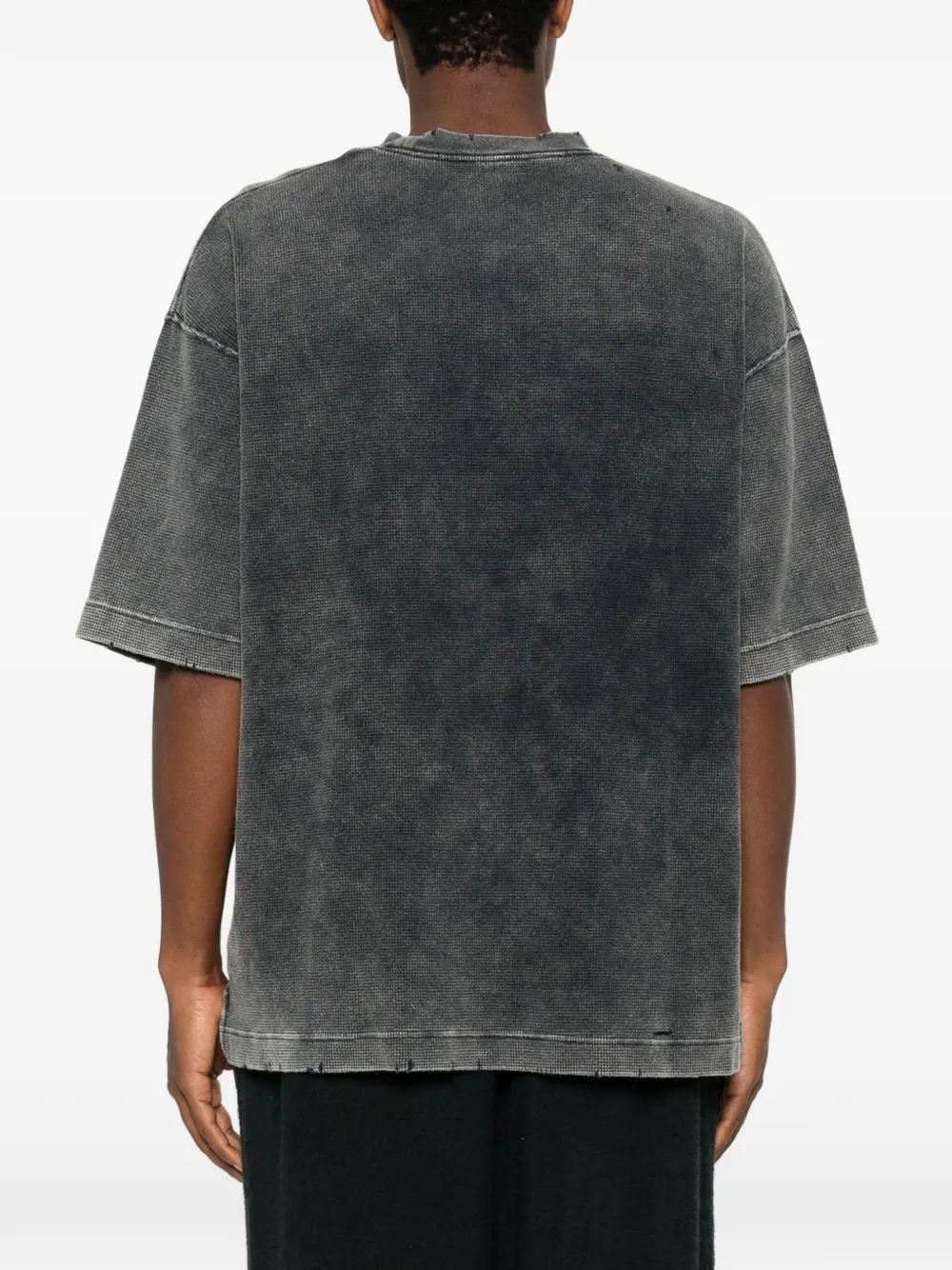 Maison MIHARA YASUHIRO Gerafeld T-shirt Zwart