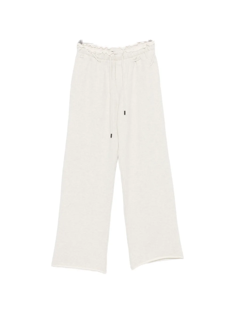 FAÇON JACMIN Pipa drawstring-waist track pants - Toni neutri