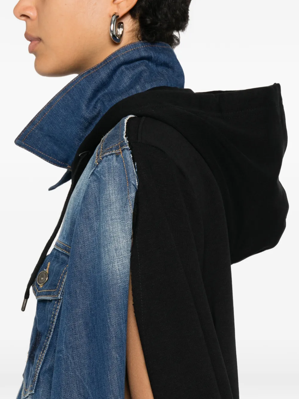 FAÇON JACMIN Venus jack met capuchon Blauw