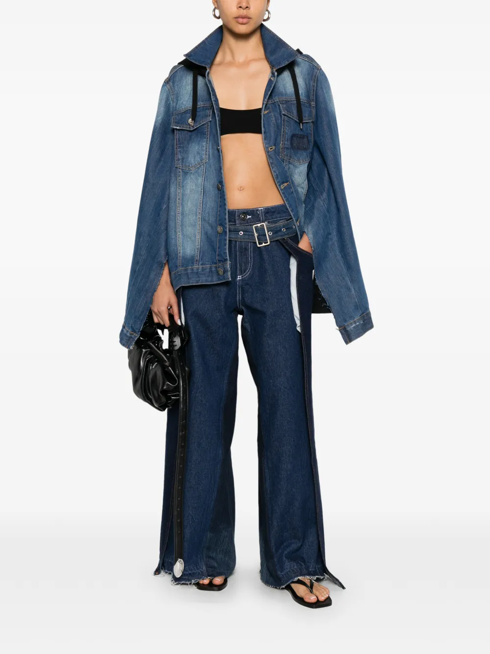 FAÇON JACMIN Venus jack met capuchon Blauw