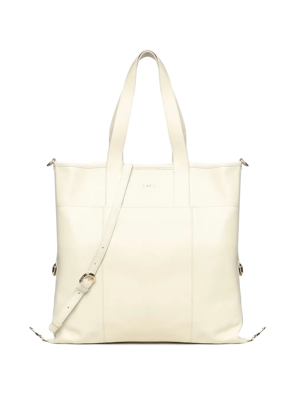 BIASIA leather tote bag - Toni neutri