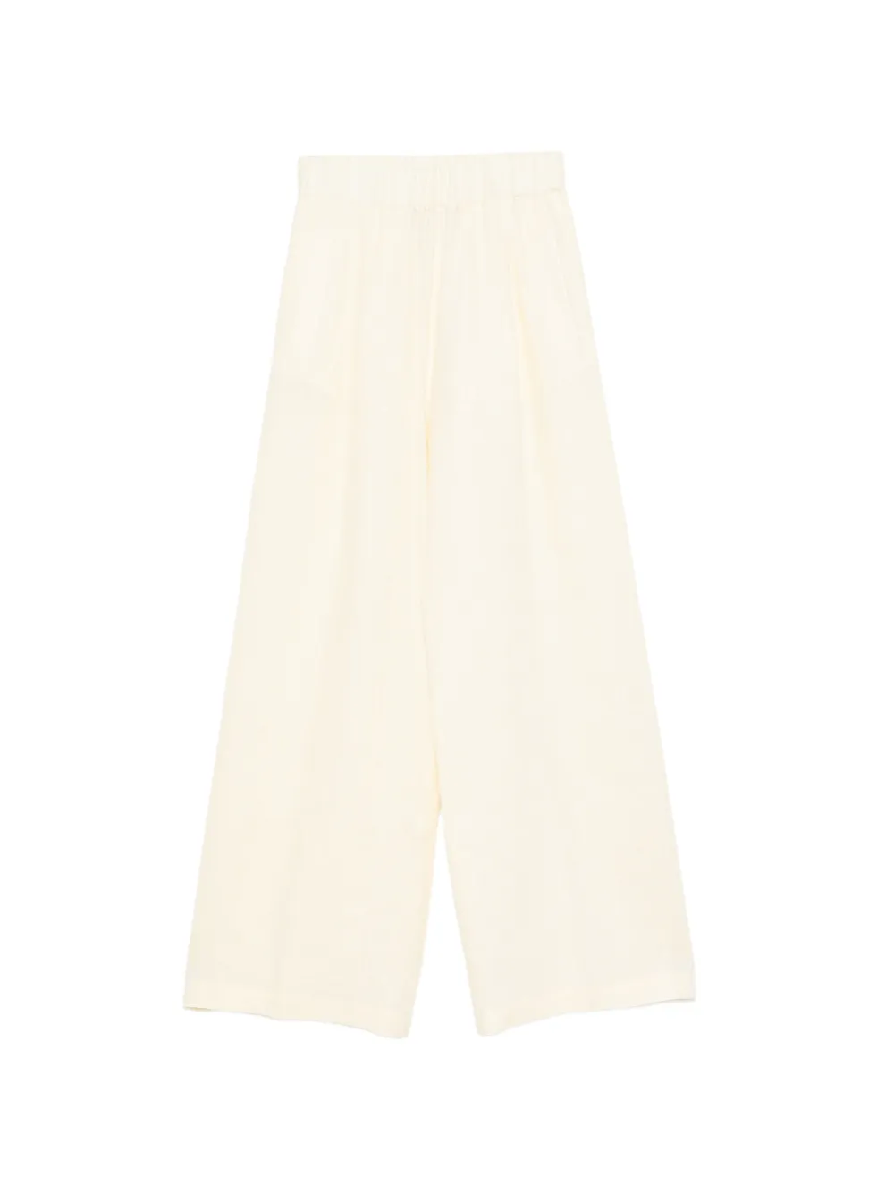 Semicouture elasticated-waistband trousers - Toni neutri