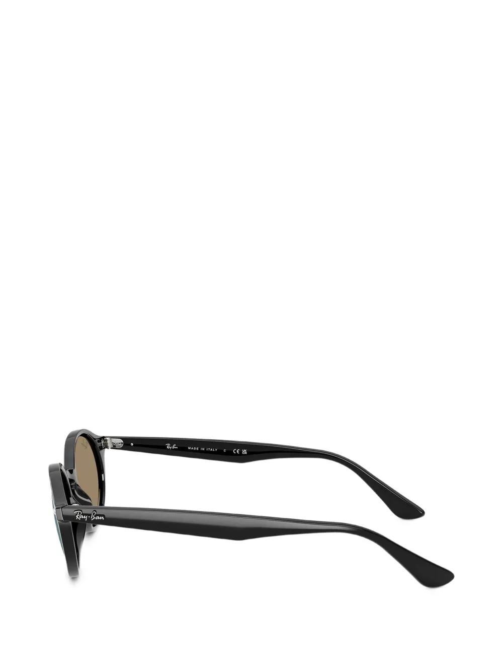 Ray-Ban Zonnebril met rond montuur Zwart