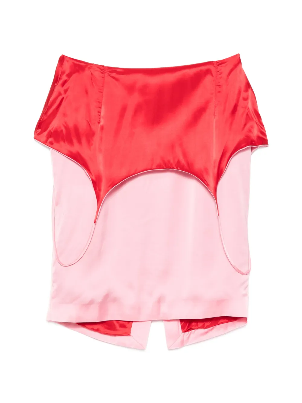 FAÇON JACMIN Jackie midi skirt - Rosa