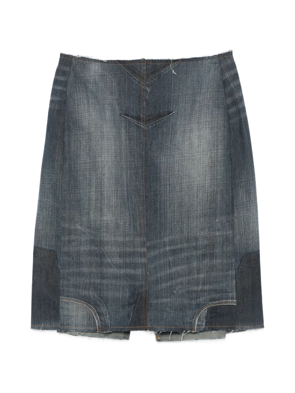 FAÇON JACMIN Julie midi skirt - Blu