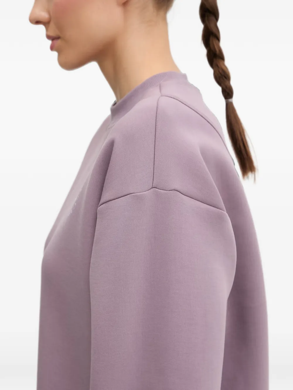 adidas by Stella McCartney Sweater met logoprint Paars