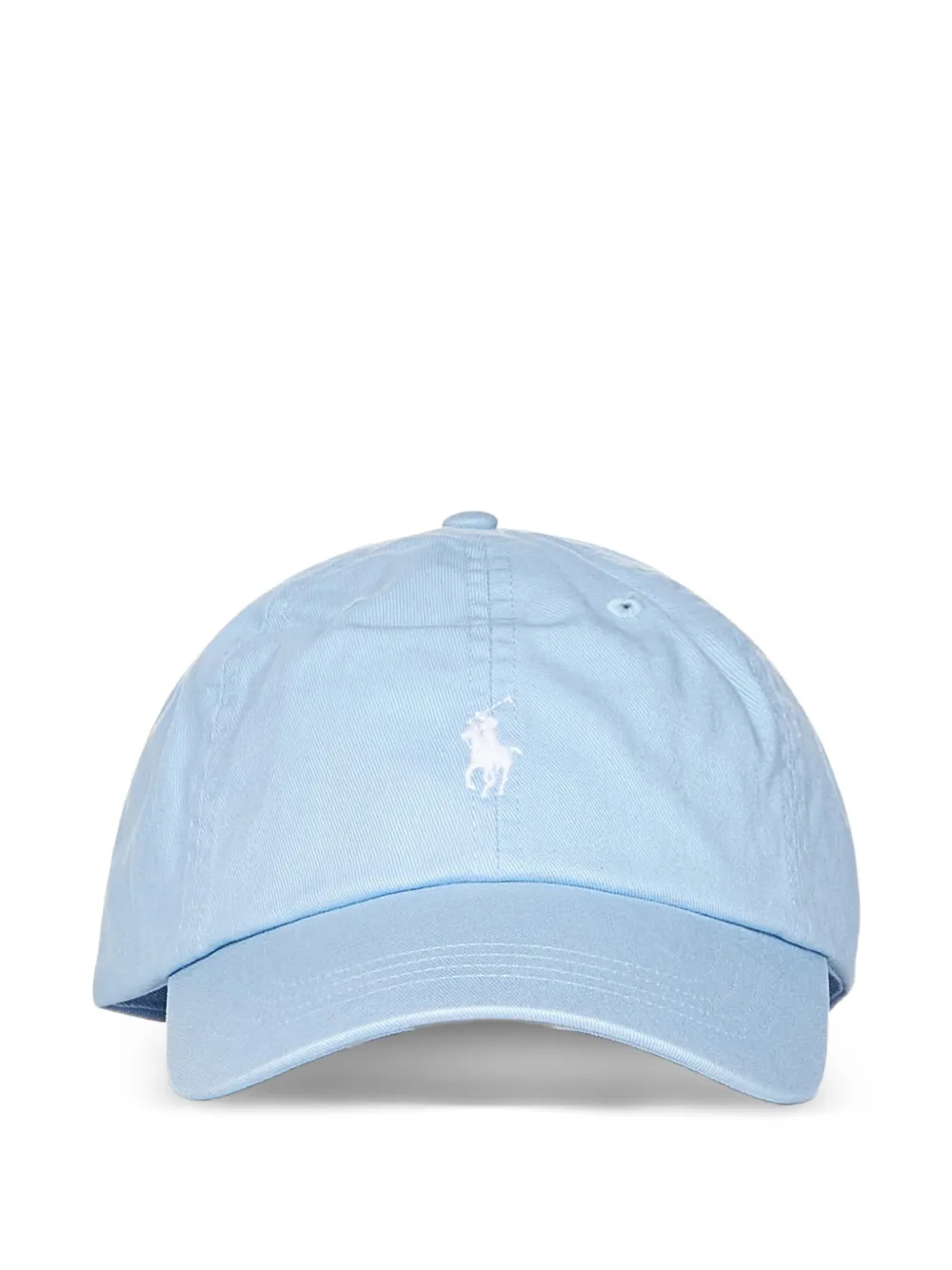Polo Ralph Lauren pony-embroidery curved-peak baseball cap - Blau