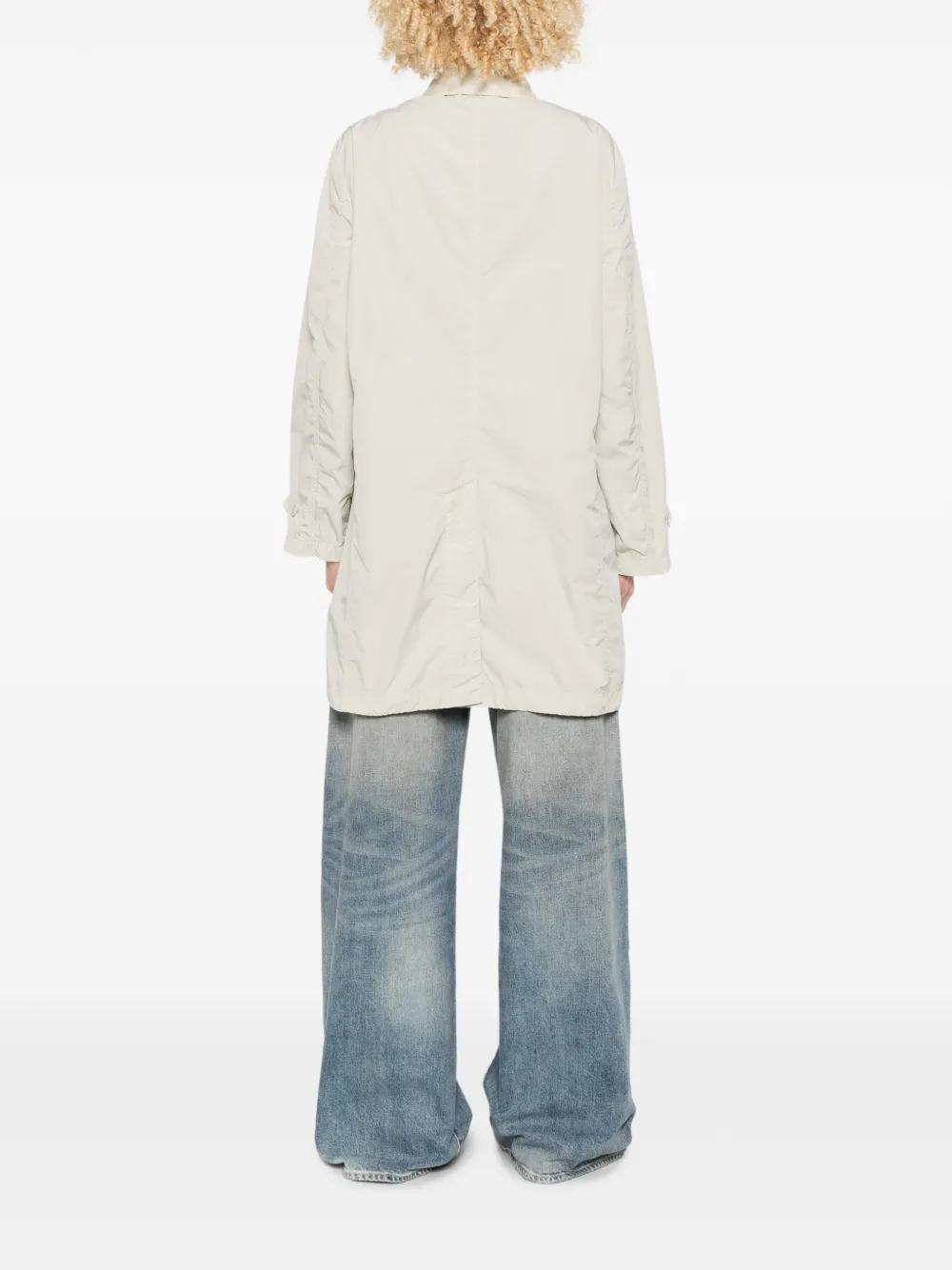 ASPESI Jas met knopen Beige