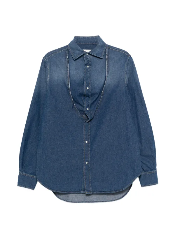 Maison Margiela ロングスリーブ シャツ | ブルー | FARFETCH JP