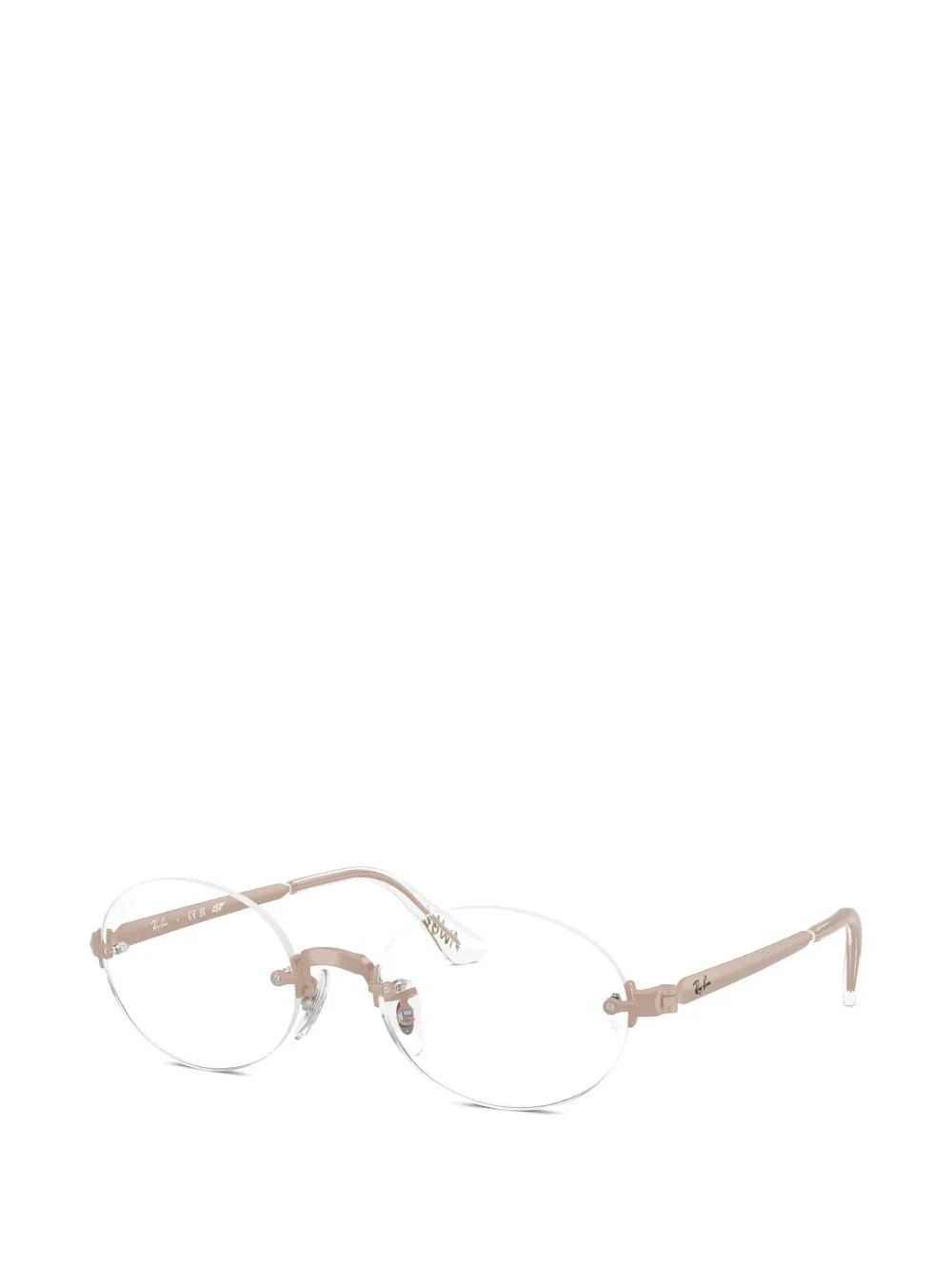 Ray-Ban x A$AP Rocky rimless glasses - Rosa