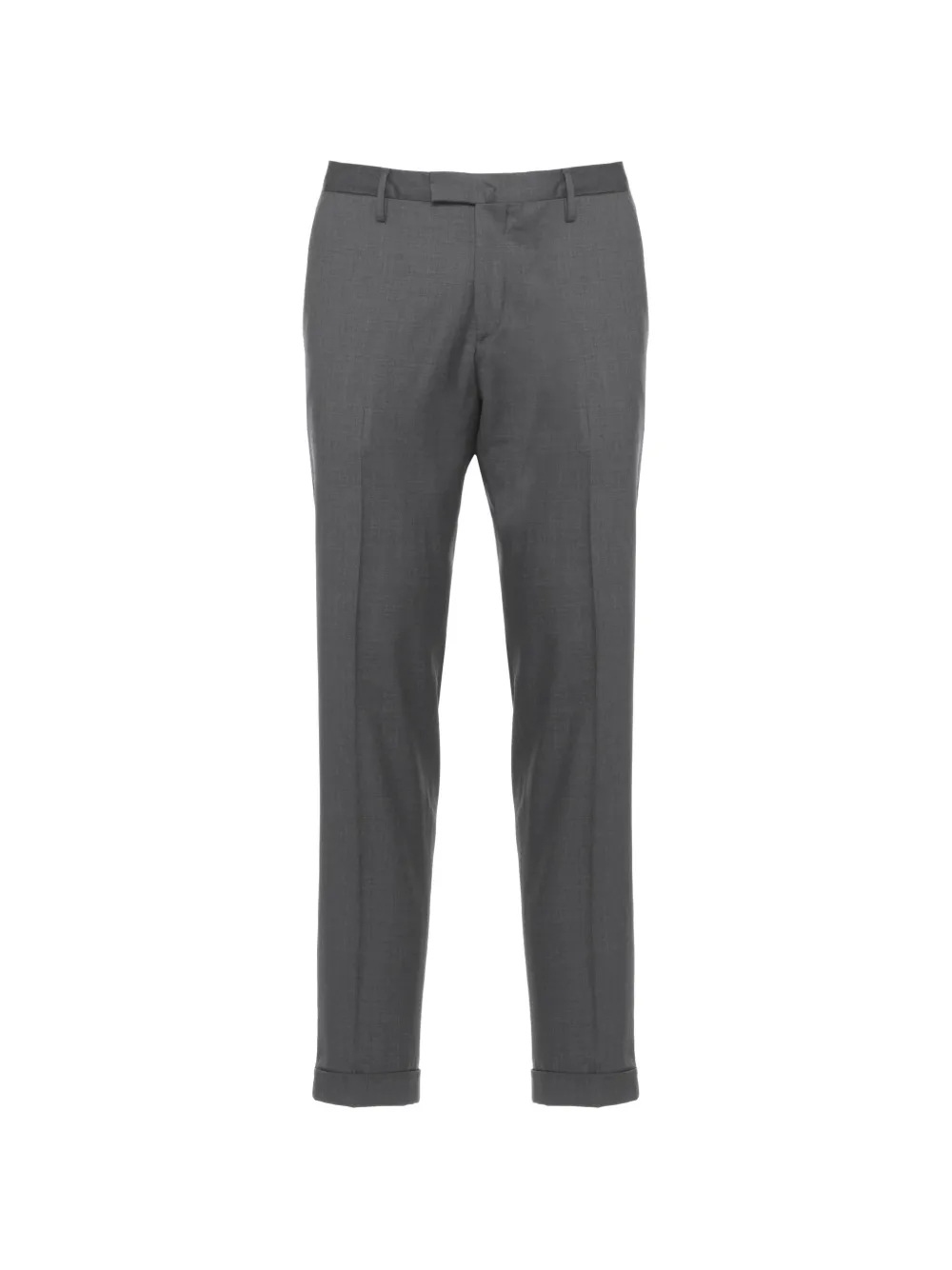 Briglia 1949 turned-up trousers with pressed creases - Grigio