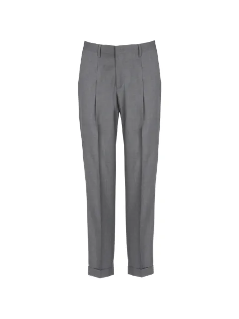 Briglia 1949 pleated turn-up trousers
