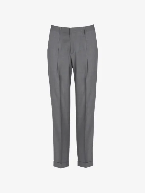 Briglia 1949 pleated turn-up trousers