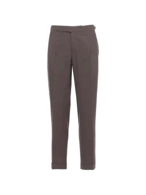 Briglia 1949 pleated turn-up trousers