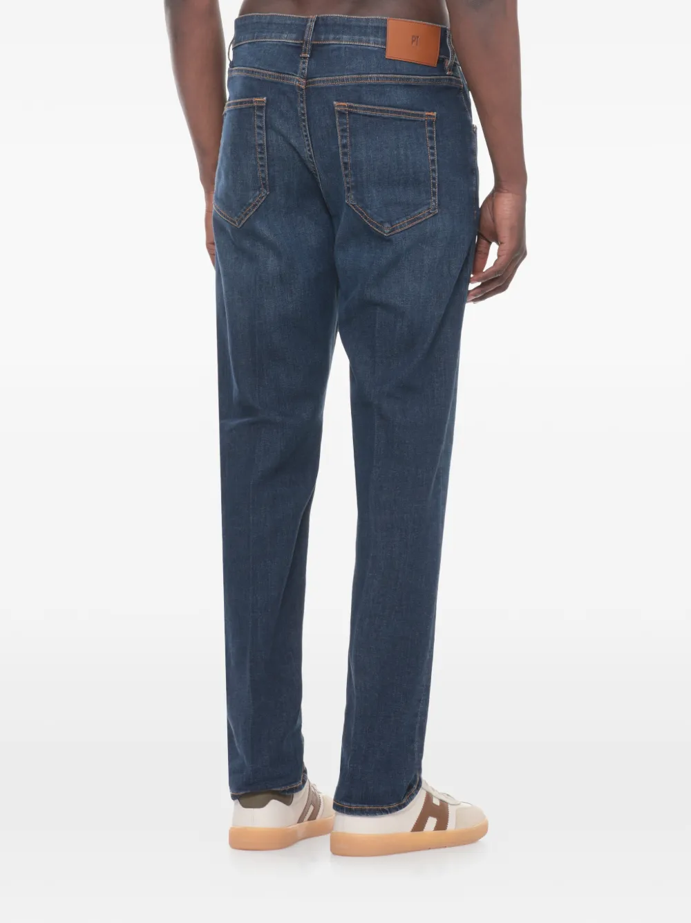  Pt Torino Vaqueros Slim Con Efecto Degradado - Azul 