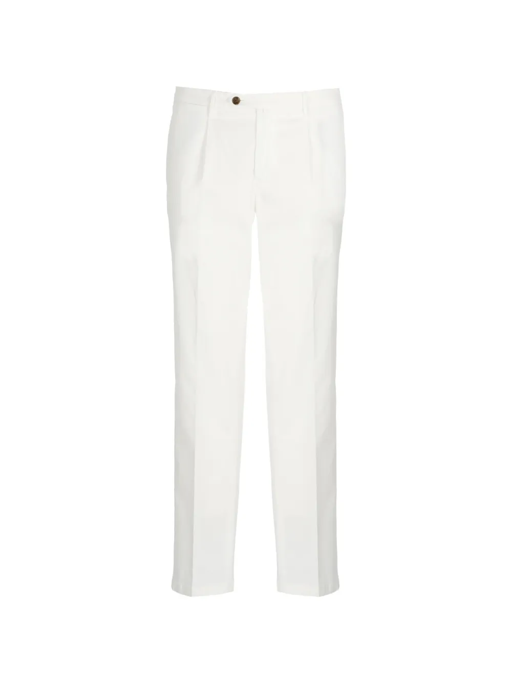 Briglia 1949 pleated pressed-crease trousers - Bianco