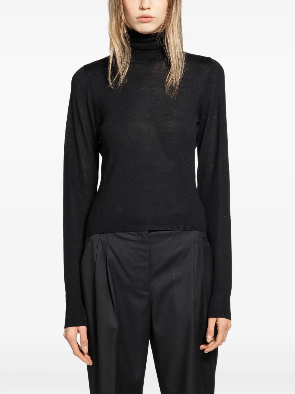 The Garment Bergen Turtleneck Sweater - Nero
