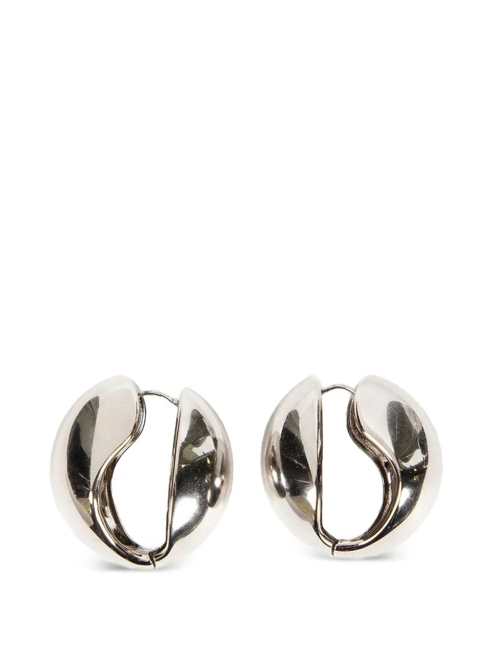 Coperni logo-design earrings - Argento